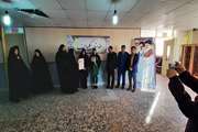تجلیل از سوادآموز بزرگسال با نیاز ویژه در استان البرز به مناسبت گرامیداشت هفته سوادآموزی